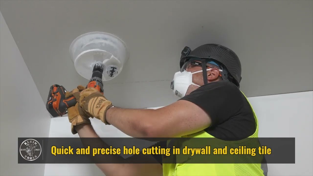 Adjustable Hole Saw with Auto-Set Arms (53710)