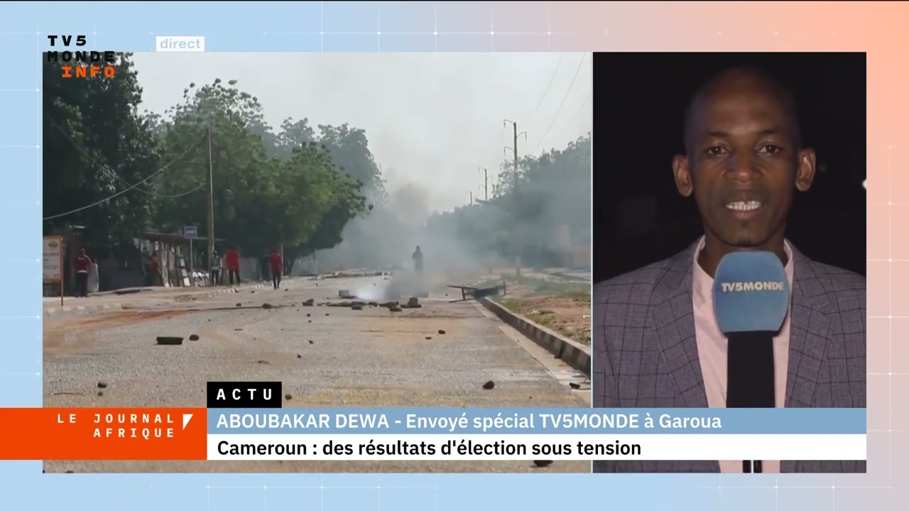 Cameroun : des r&eacute;sultats d'&eacute;lection sous tension