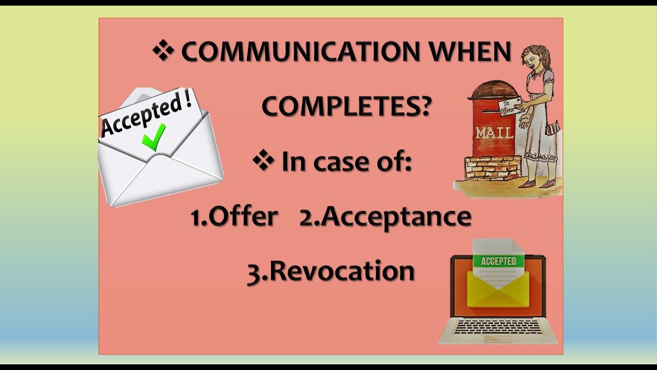 Communication when completes & Revocation.//#Limitlesslearning