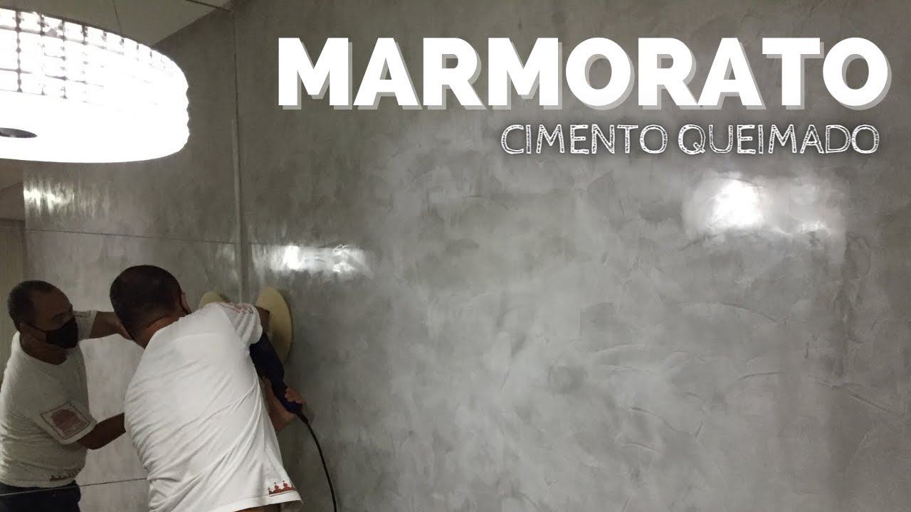 MARMORATO EFEITO CIMENTO QUEIMADO fácil e barato