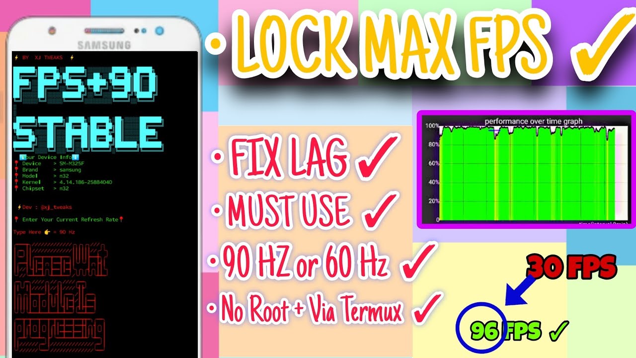 How To Fix Fps Drop No Root Change Refresh Rate Upto 90 HZ Or 60 HZ STABILIZE Fps