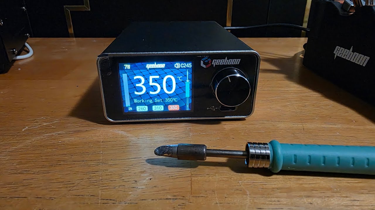 Обзор паяльной станции Geeboon TC22