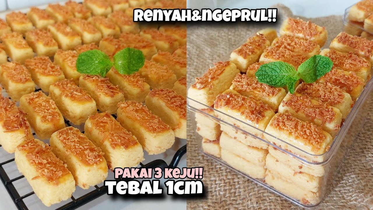 PAKAI RESEP ANDALAN KASTANGEL PREMIUM CEPAT RENYAH TANPA MIXER DENGAN KETEBALAN 1 CM!!