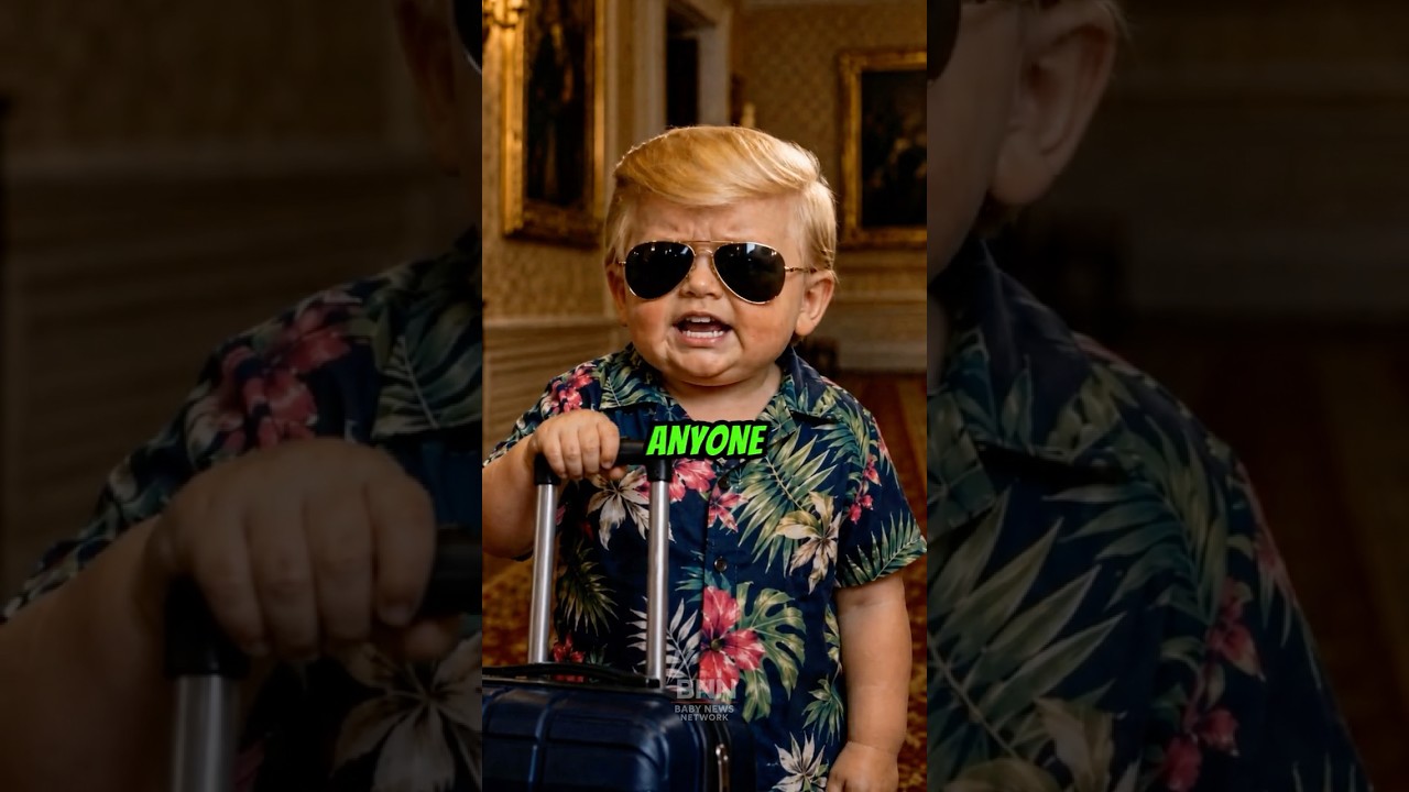 Baby Trump & Melania's Secret Vacation Goes Wrong 🏝️