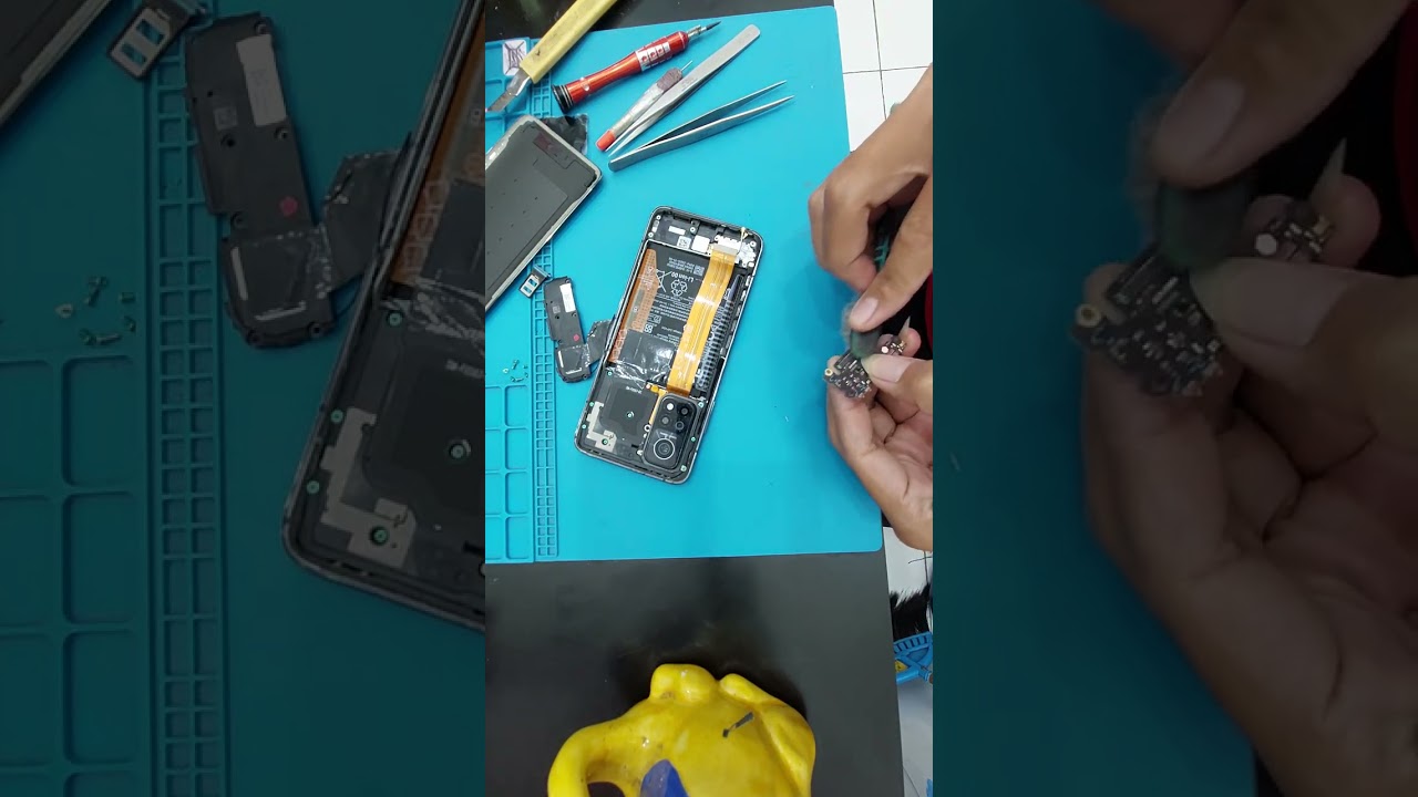 Tutorial Cara Bongkar Xiaomi 10t Pro Servis Mic 