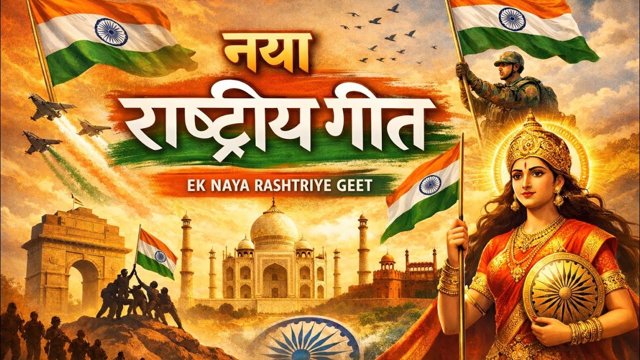 New rashtriya geet  #                                           sneha bhartiye lok geet
