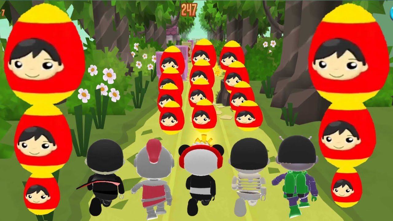 Tag with Ryan - Combo Panda 🆚 Lunchtime Ryan 🆚 Western Australia Ryan 🆚 Indra red Robo Ryan ! 