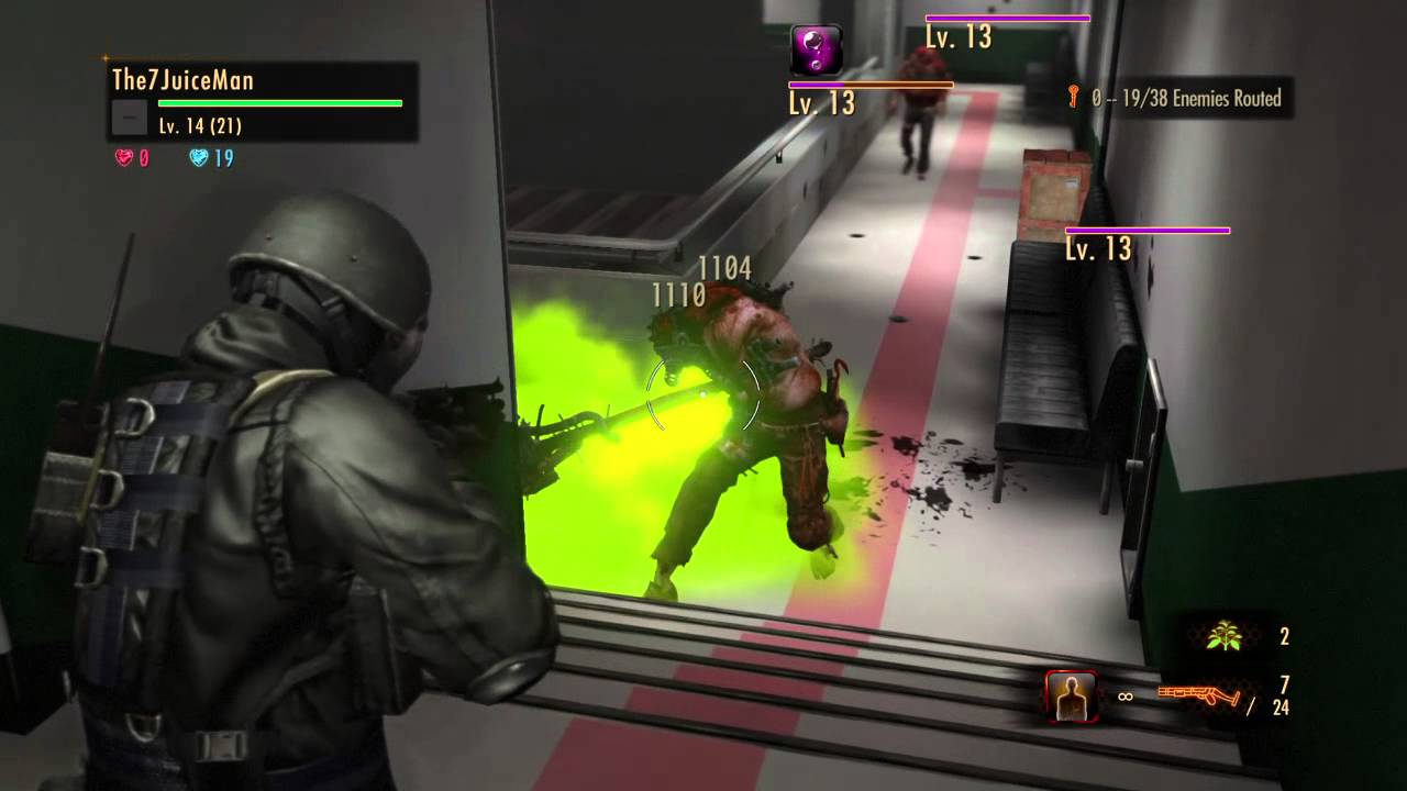 RESIDENT EVIL REVELATIONS 2 Hunk gameplay