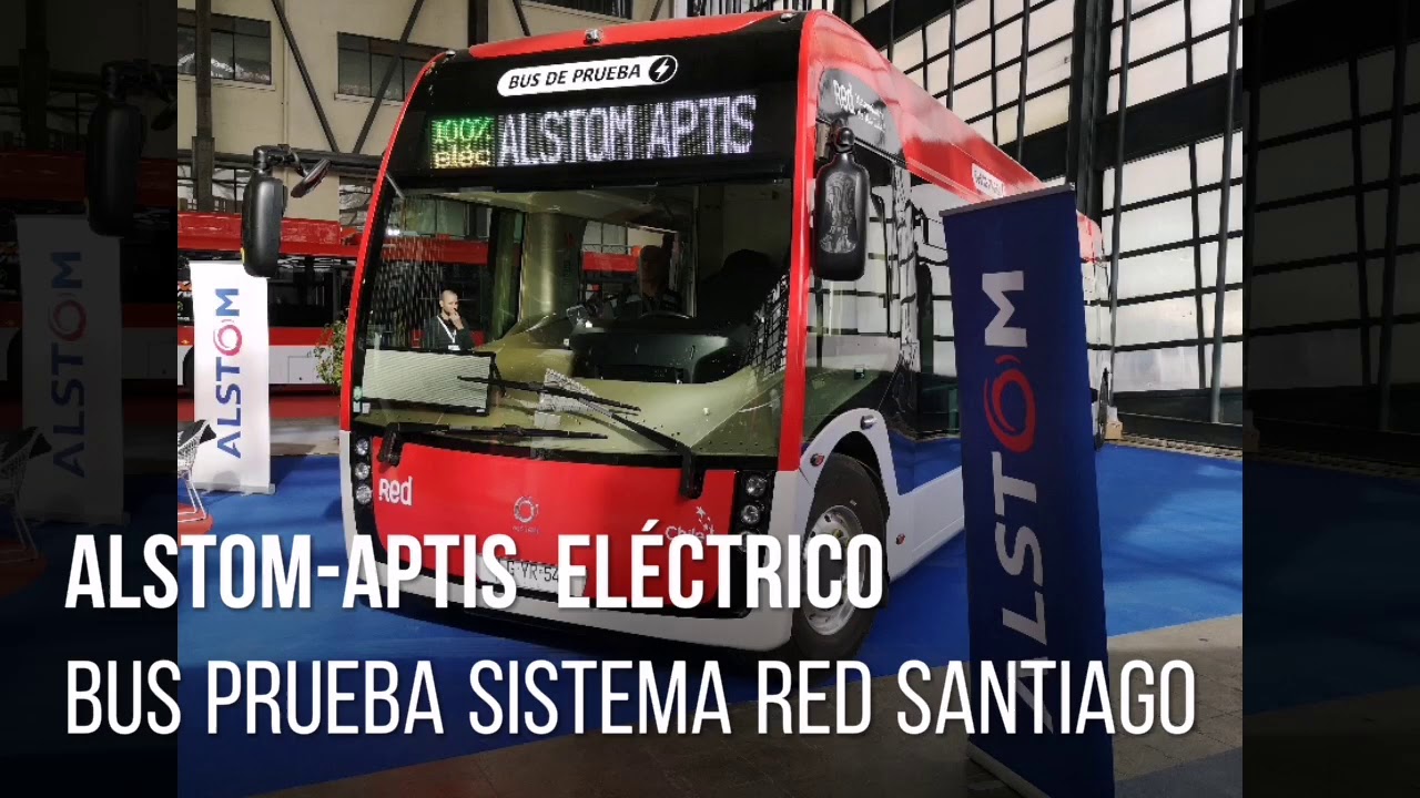 Transurbano 2019 | Bus exhibici&oacute;n Alstom Aptis el&eacute;ctrico bus