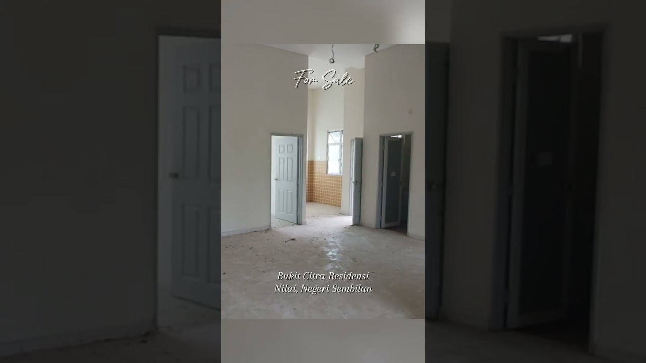 CORNER TOWNHOUSE BUKIT CITRA RESIDENSI, NILAI, NEGERI SEMBILAN FOR SALE (Price: RM210k (Nett))