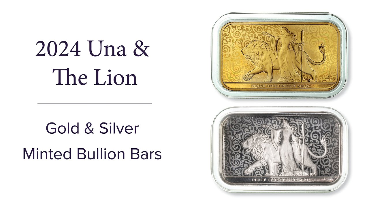 2024 Una & The Lion Minted Bullion Bars - In stock now!