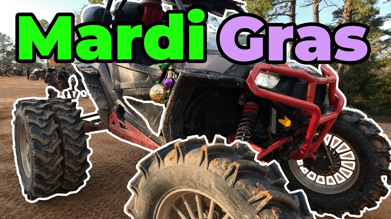 Up to our necks in mud this Mardi Gras at River Run ATV Park