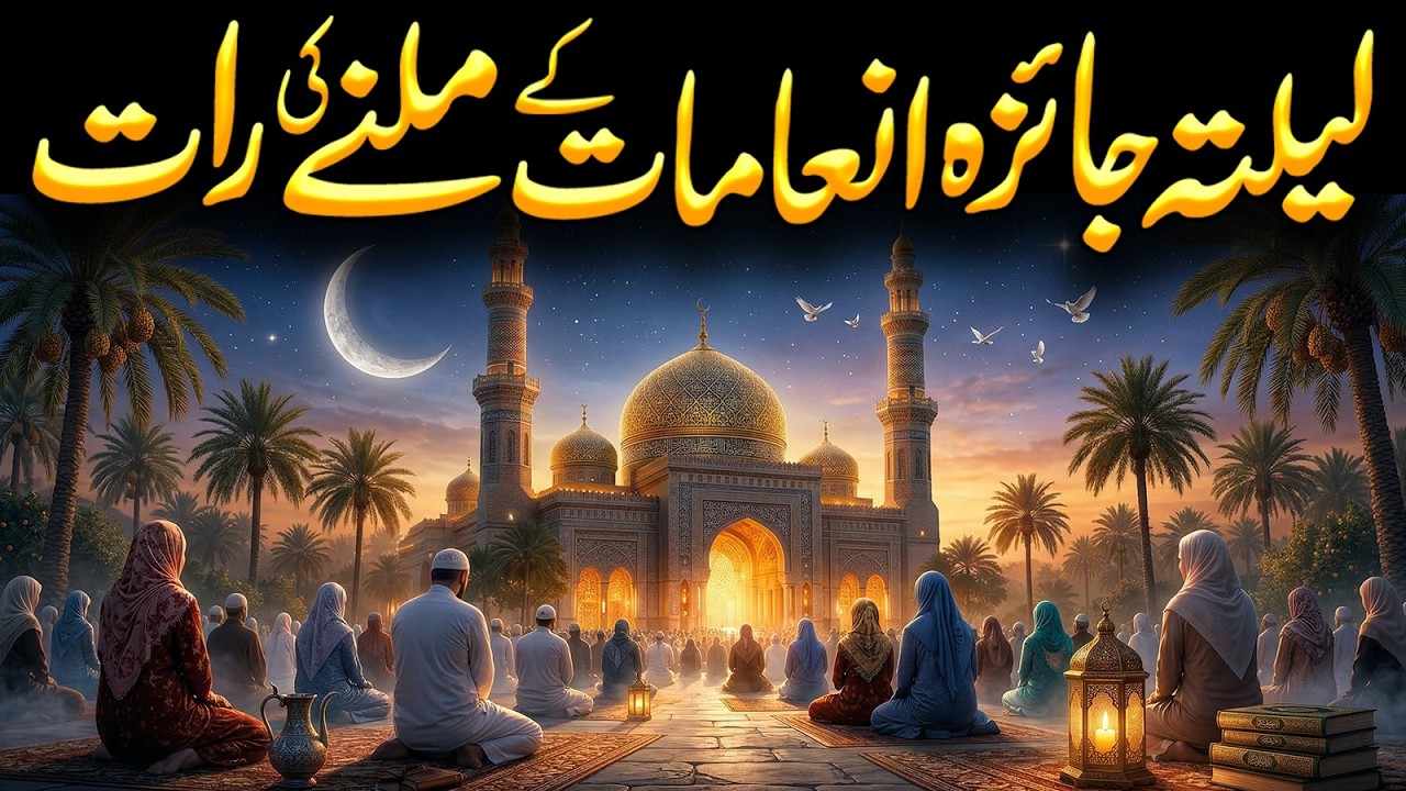Laila Tul Jaiza Bakshish Ki Raat | Eid Ul Fitr Ke Chand Raat Ka Wazifa | Lailatul Jaizah | Meezan