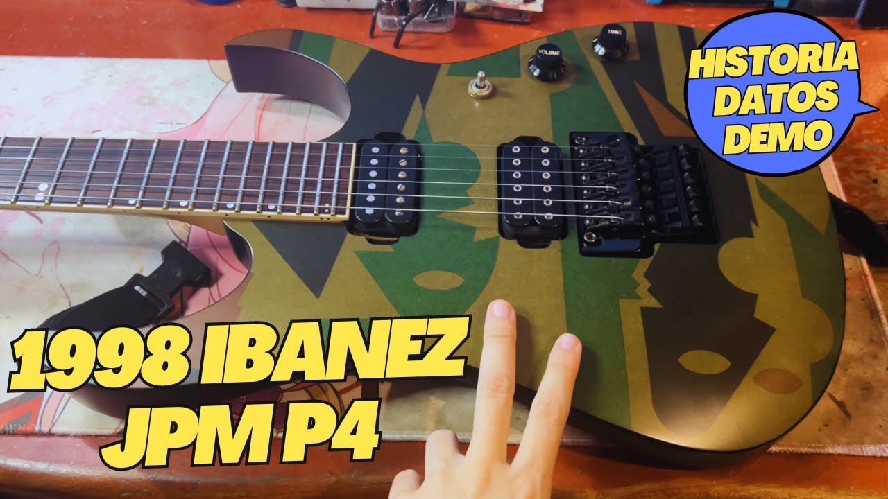 La primera favorita de PETRUCCI || Ibanez JPM P4: Historia y Reseña