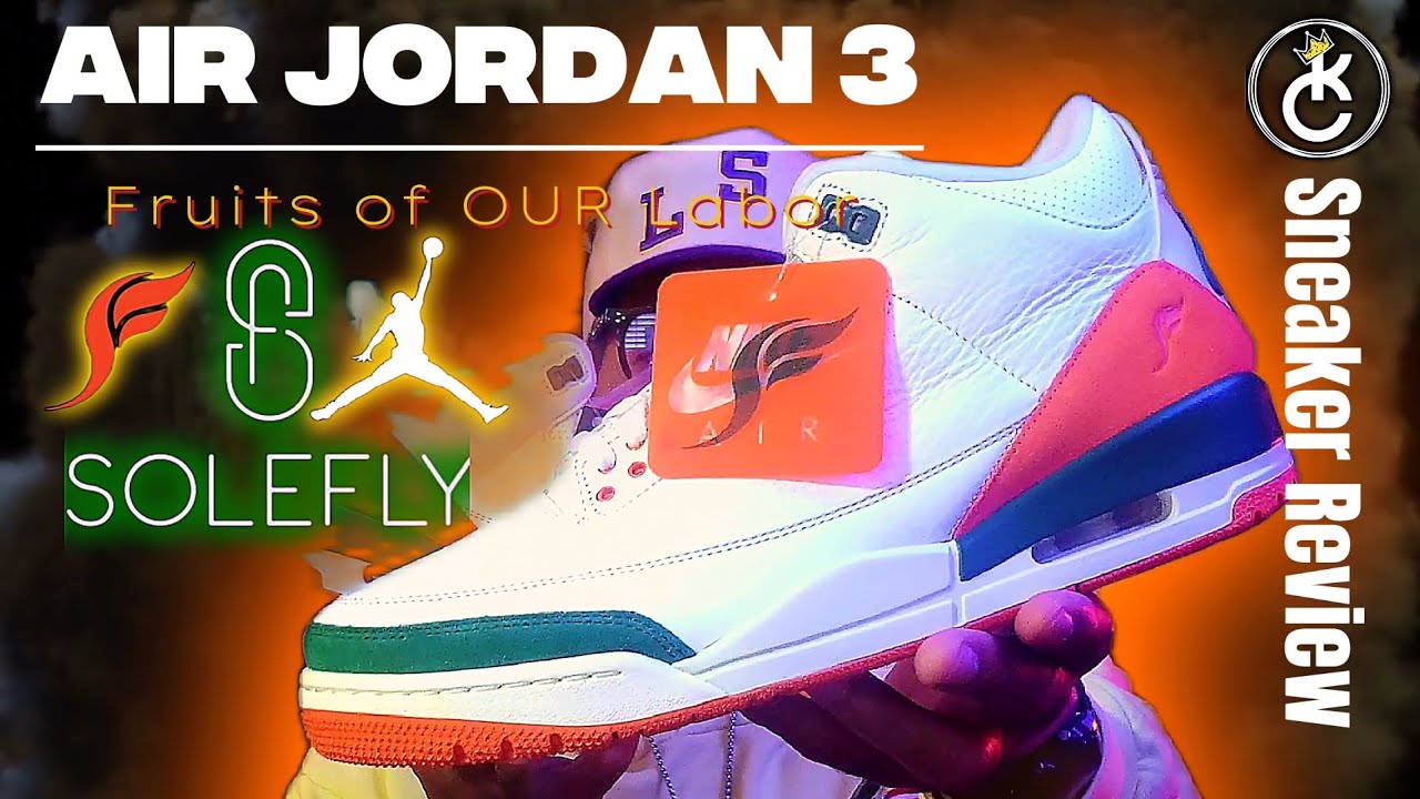 Solefly x Air Jordan 3 