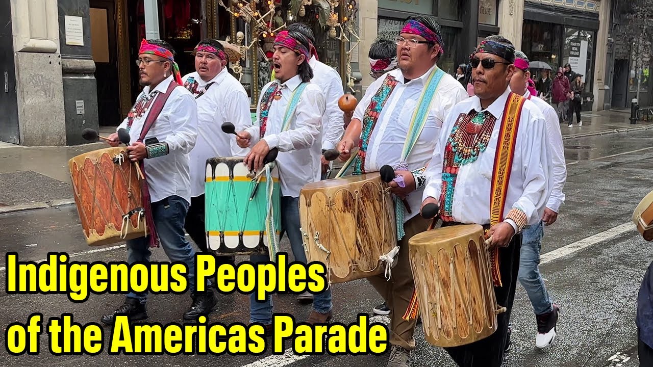 Indigenous Peoples of the Americas Parade NYC 2023