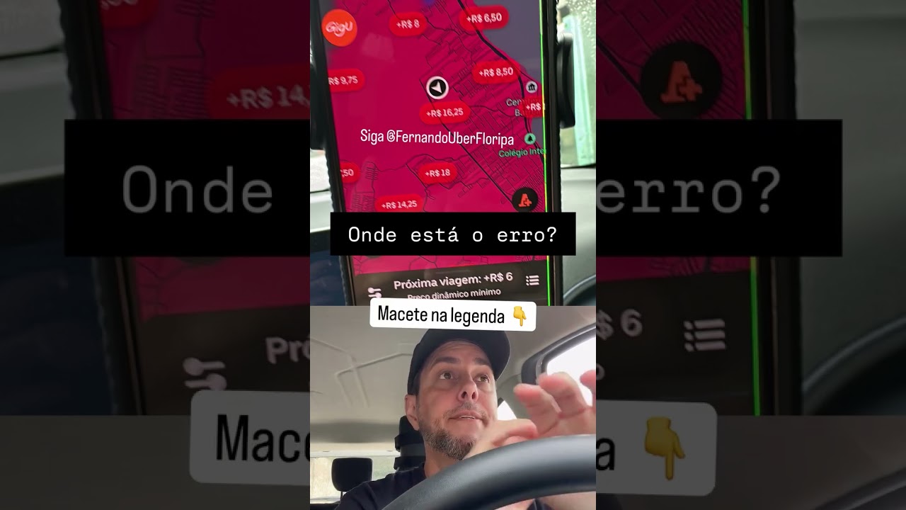 Quando a Uber te induz ao erro!