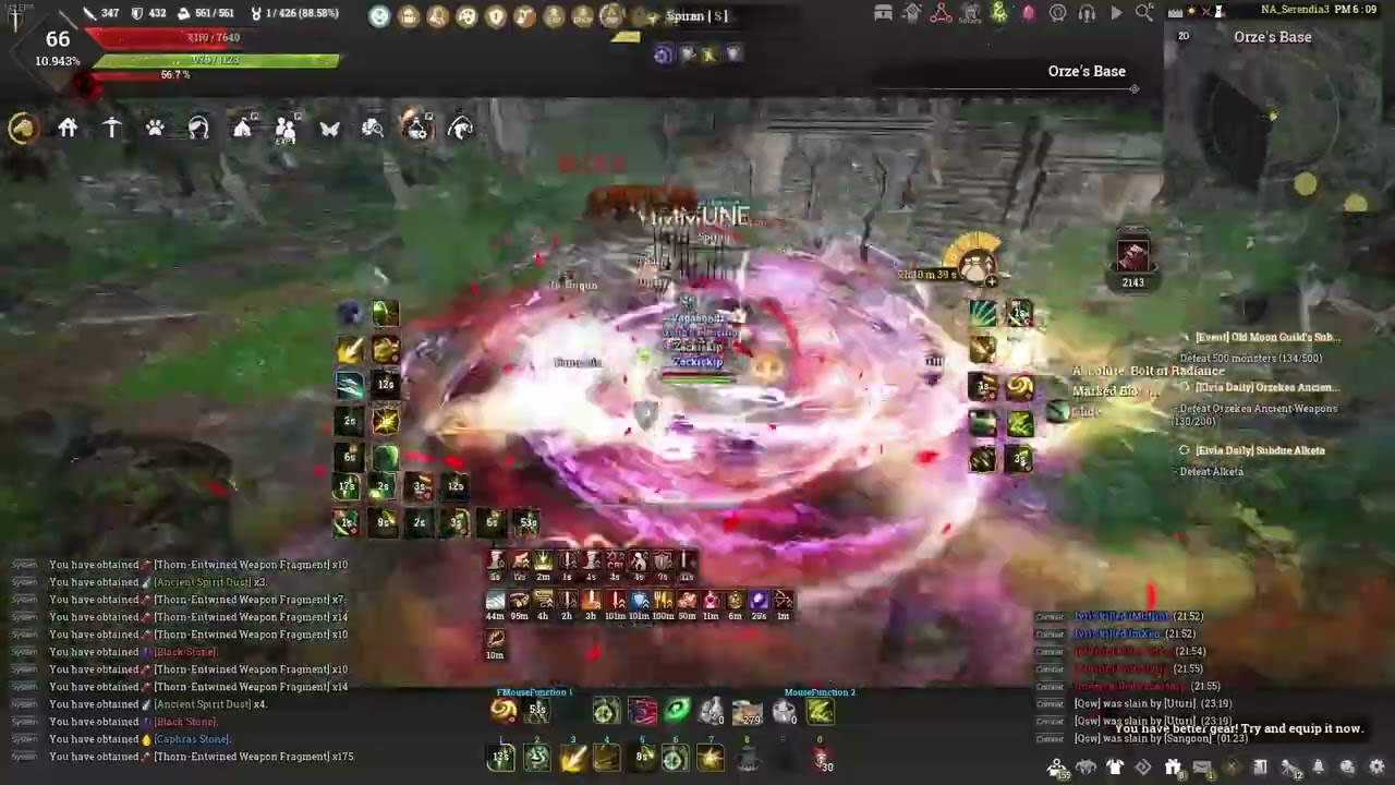 Archer 21k Orzekea 346k (Storm of light)