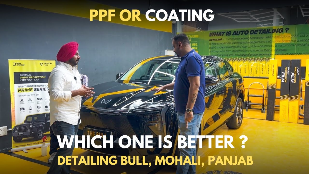 FFP OR COATING WHICH ONE IS BETTER | DETAILING BULL , MOHALI, PUNJAB