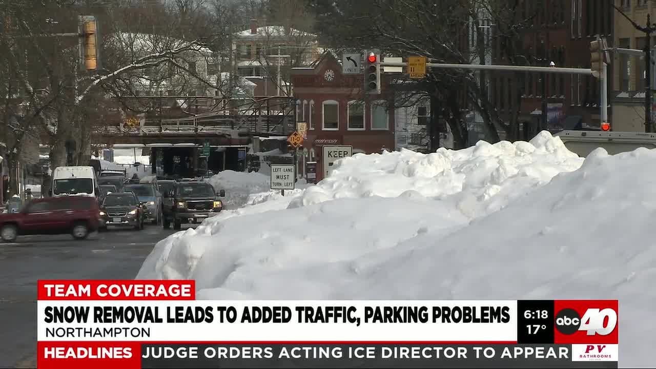 Snow removal leads to added traffic, parking troubles