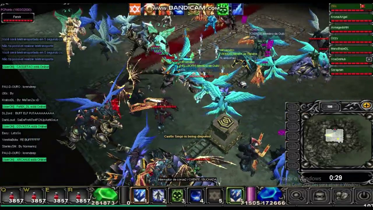CASTLE SIEGE MU COSMIC 2026 - JOGANDO DPS DE MUITO TEMPO.