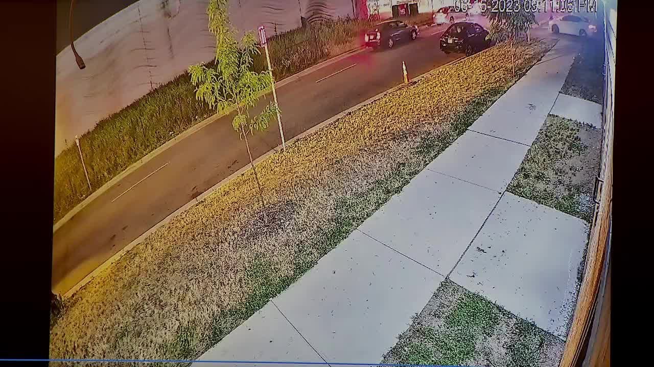 Derrick Thompson trial: Cameras show fatal crash