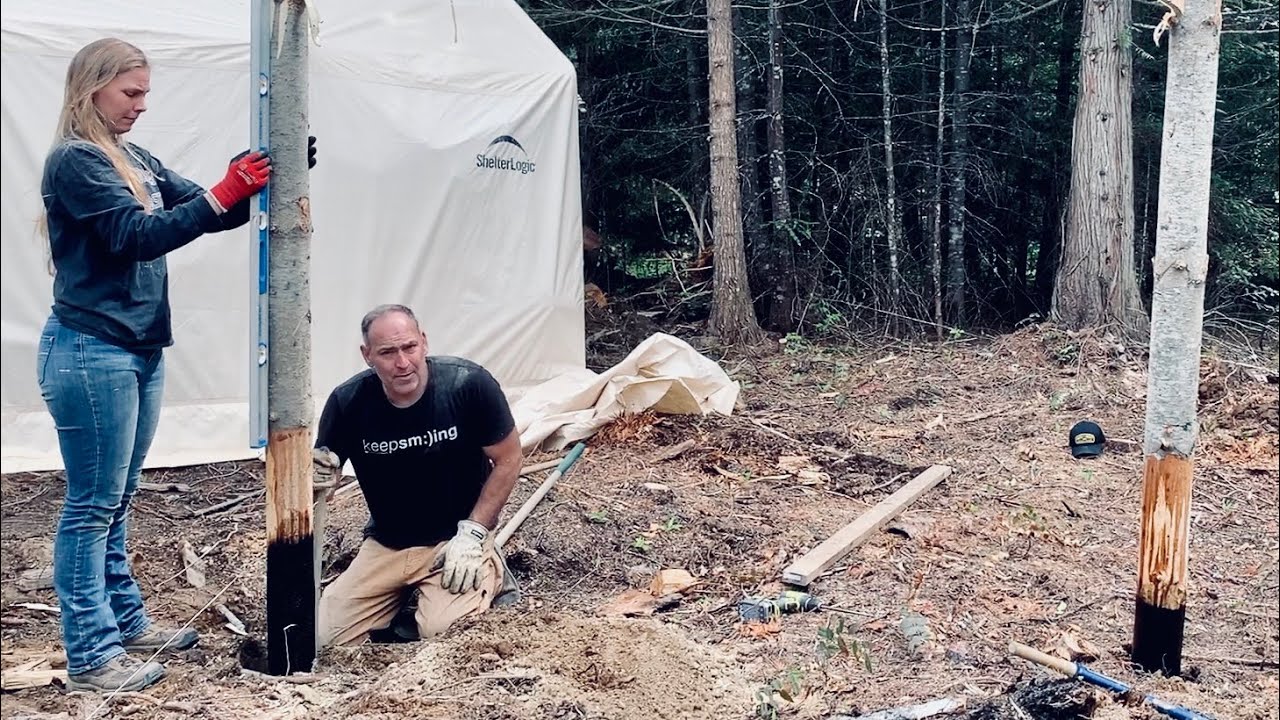 DIY Pressure Treated Fence Posts