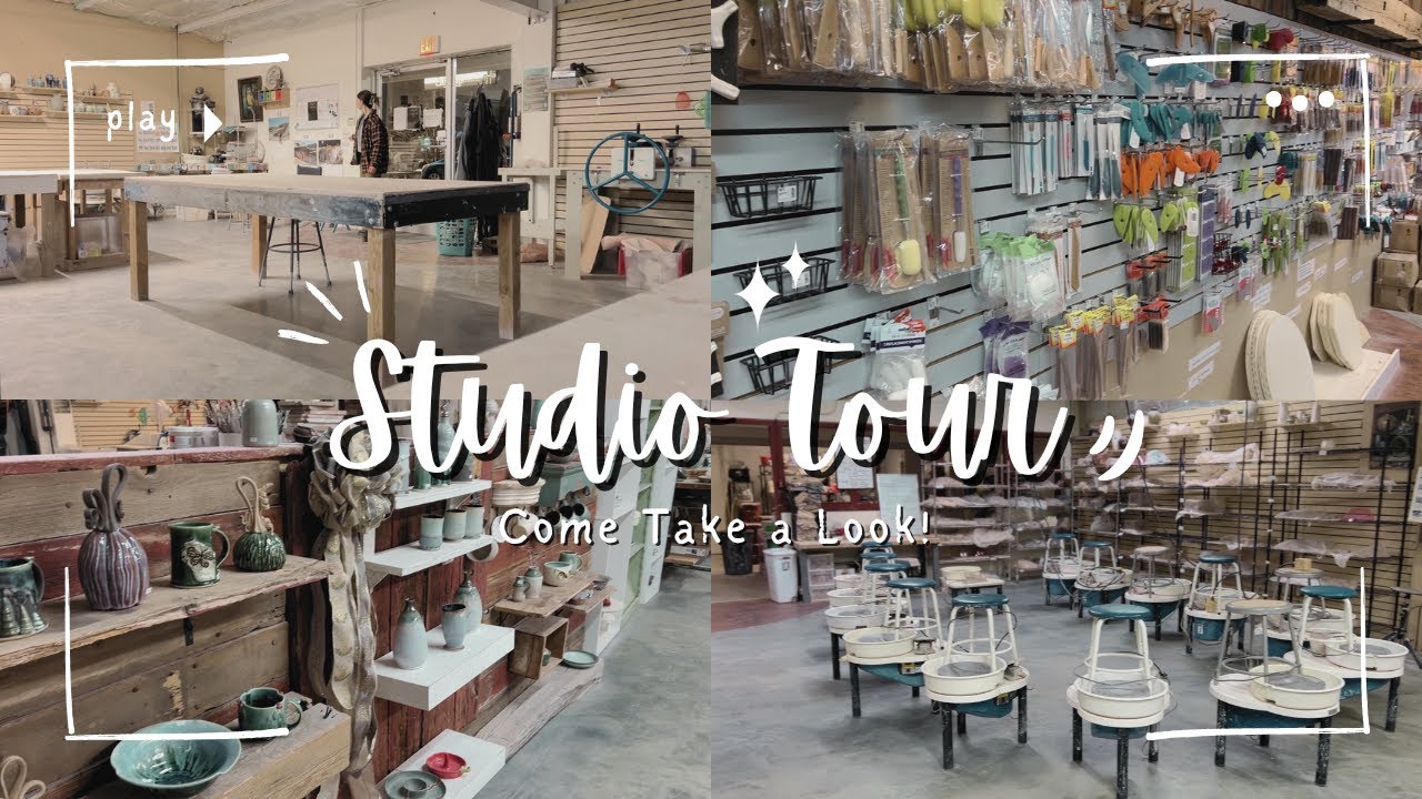 My Community Pottery Studio Tour