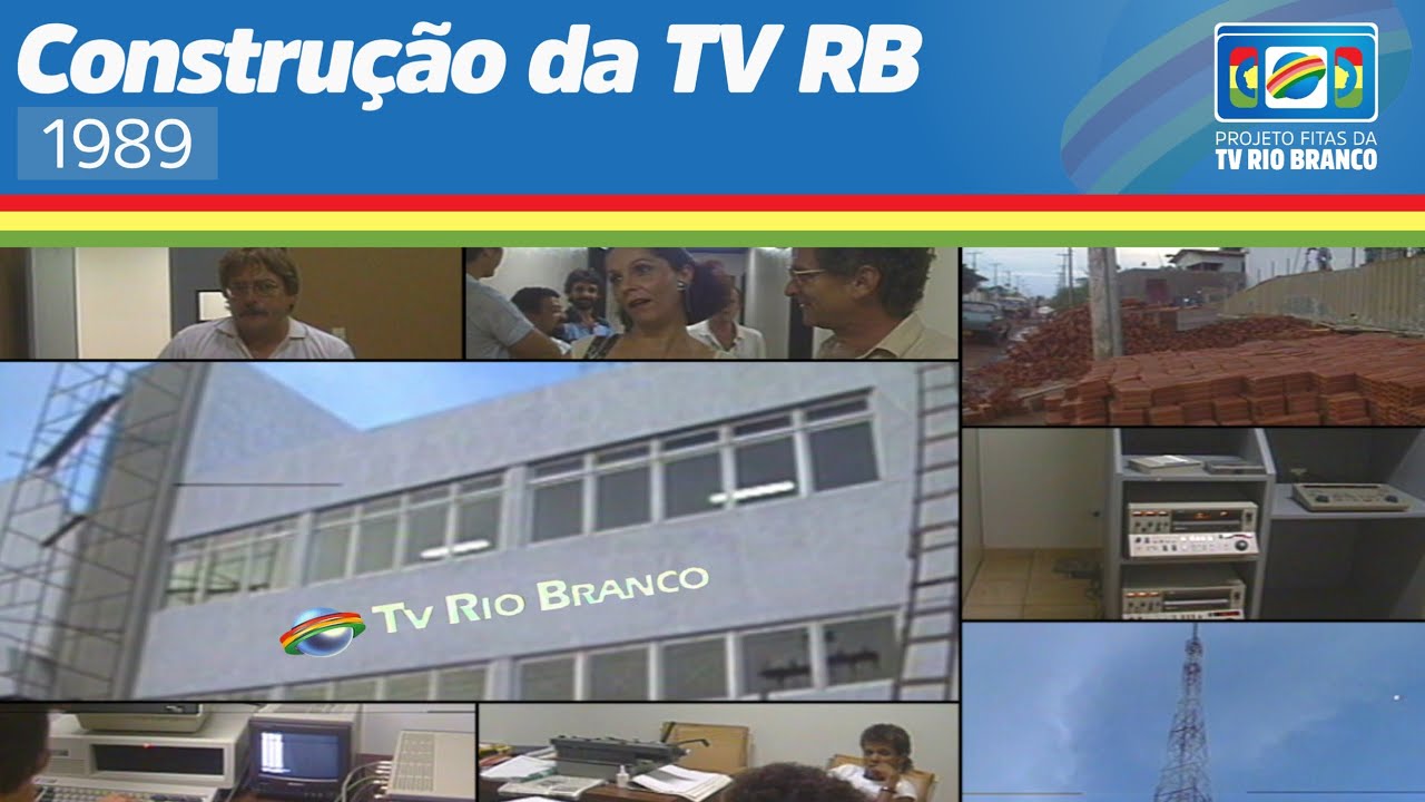 [EXCLUSIVO] Construção e Bastidores da TV Rio Branco - SBT - (1989)