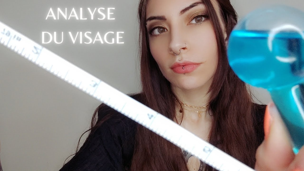 ❤️ASMR FRANÇAIS | ROLEPLAY | ANALYSE DU VISAGE | (MESURE, VISUEL, LUMIERE...) | CHUCHOTEMENT ❤️
