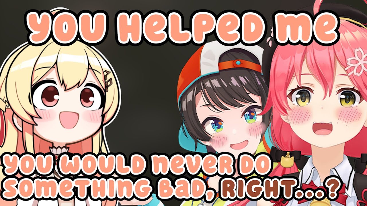 Subaru and Miko's Trick to Make Kanade and AkiRose Say a Sexy Line w【Hololive】
