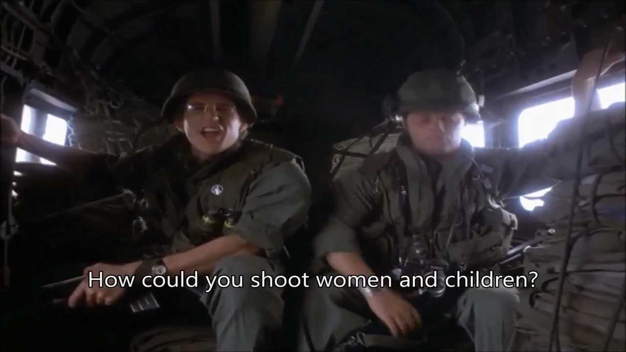 Full Metal Jacket- Kill Women and Children with subtitles