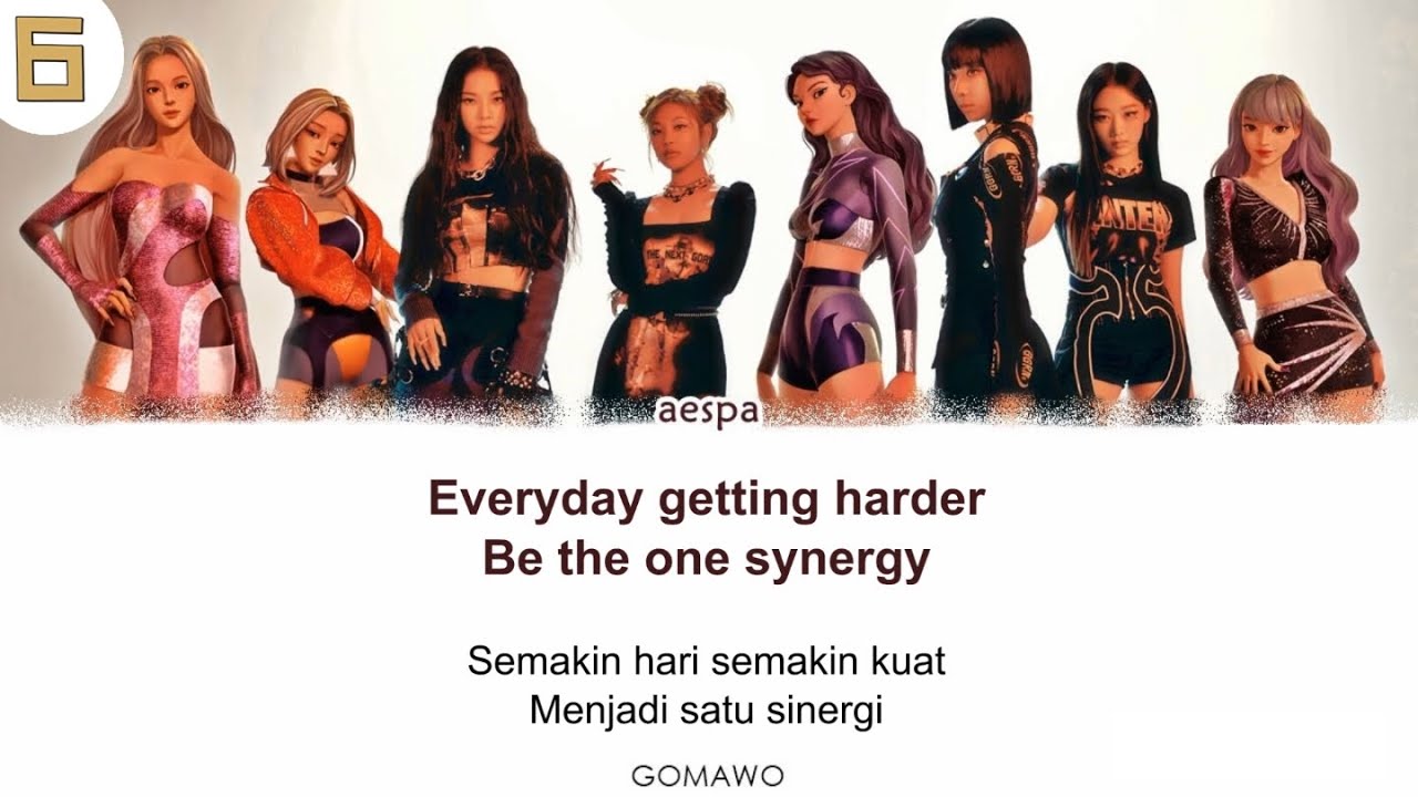 aespa - aenergy EASY LYRICS/INDO SUB by GOMAWO