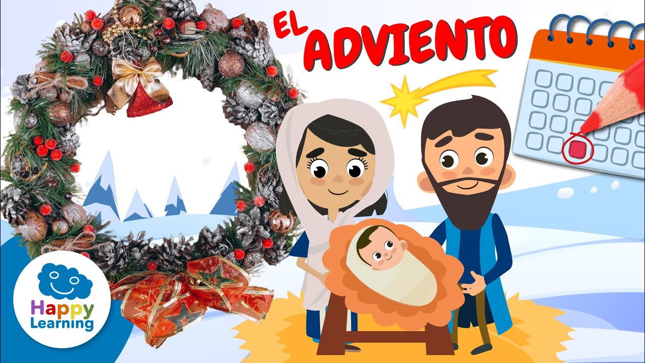🎄NAVIDAD: Qu&eacute; es el ADVIENTO | Origen, Significado y Tradiciones 🕯️ | Happy Learning 🌟
