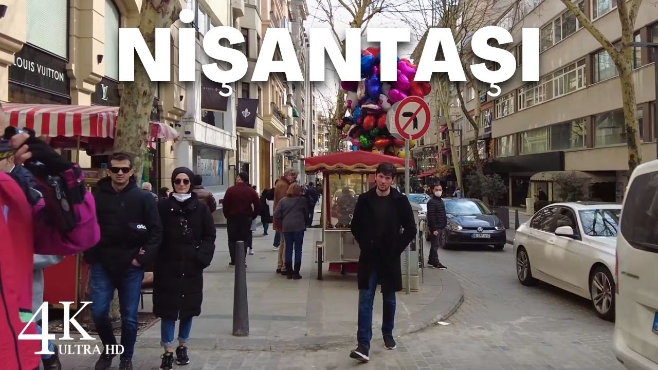 4K Nişantaşı Abdi İpekçi Streets Walking Tour | March 2022