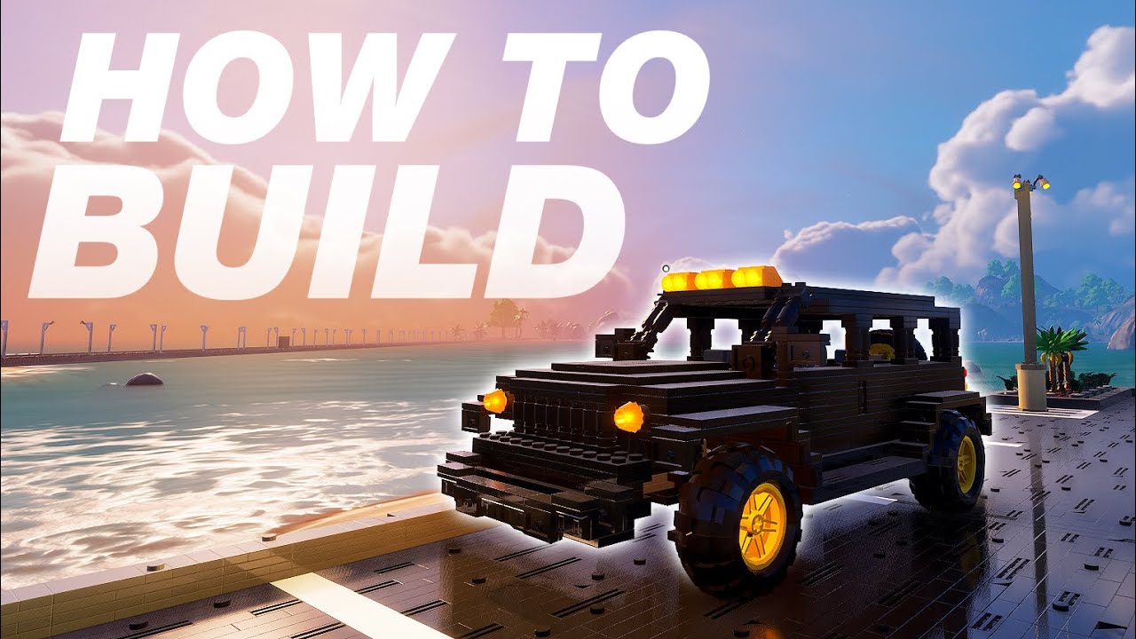 JEEP WRANGLER RUBICON LEGO FORTNITE TUTORIAL