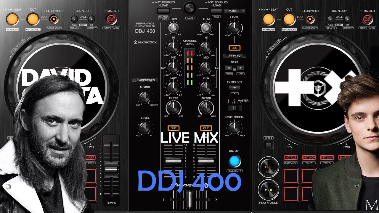 Martin Garrix vs David Guetta Live Mix [Pioneer DDJ 400]
