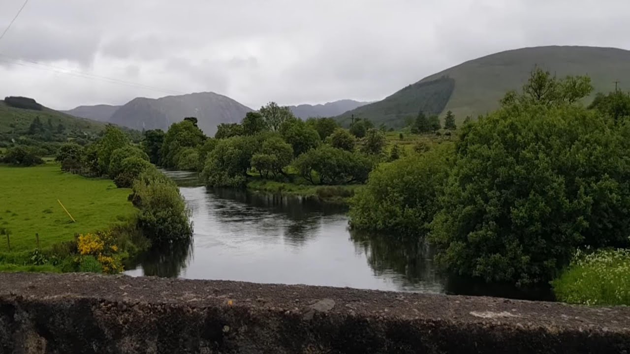 Salmon fishing  The Hills of Donegal Ireland 