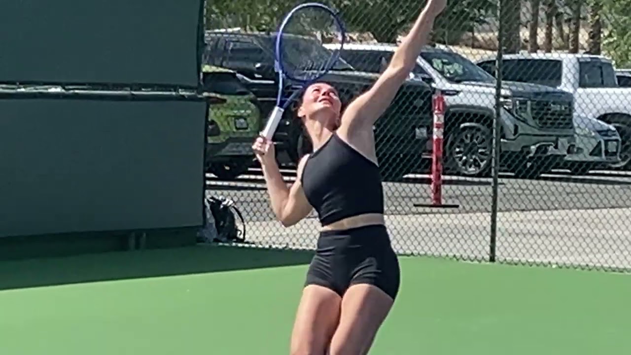 Marta Kostyuk: Hottest WTA Beauties Tennis Practice Indian Wells 056