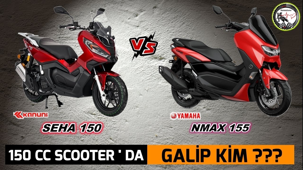 NMAX 155 ve SEHA 150 karşılaştırması | hangisi daha iyi ?