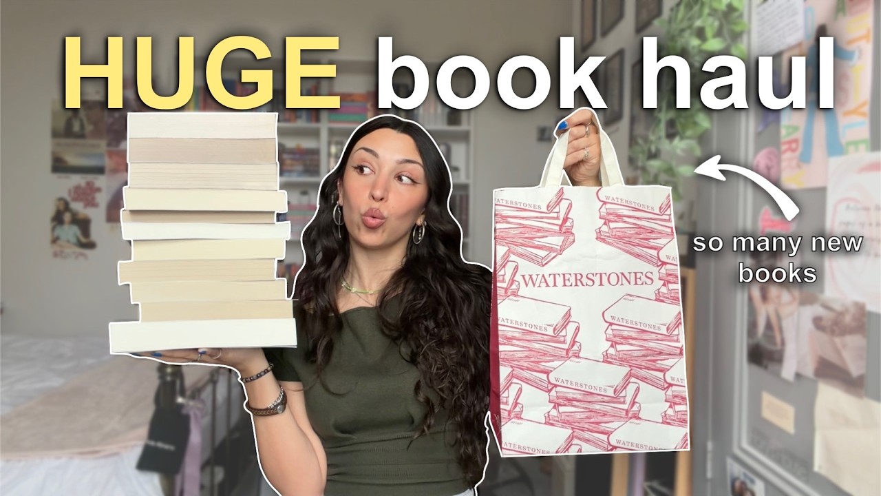 Огромная покупка книг (потому что у меня нет самоконтроля) 📚✨🛍️