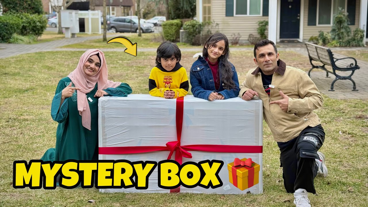 Pop the Balloons & Find the Mystery Box 🎁 | Sehrish & Luqman Family!