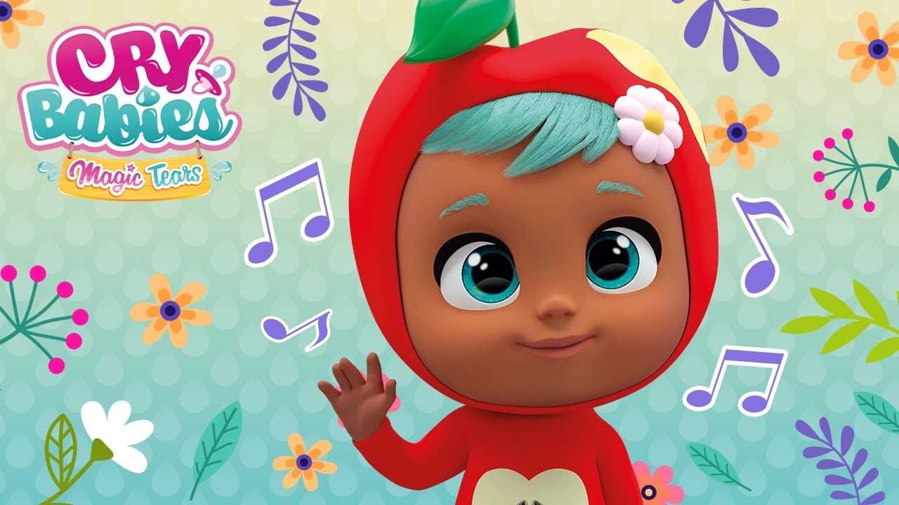🍌🍎🎤 TUTTI FRUTTI SONG 🎤🍎🍌 KARAOKE 🎶 CRY BABIES 💧 MAGIC TEARS 💕 CARTOONS in ENGLISH