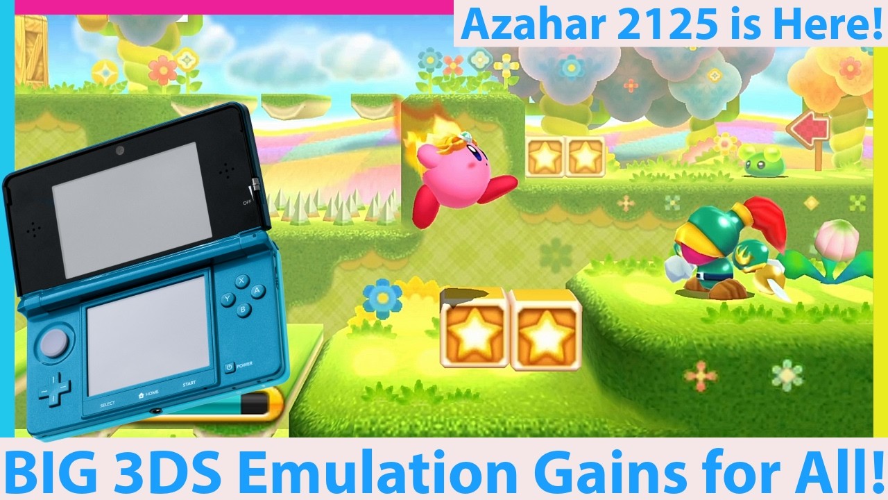 BIG 3DS Emulation Improvements! Azahar 2125 is Out! With RetroArch Support