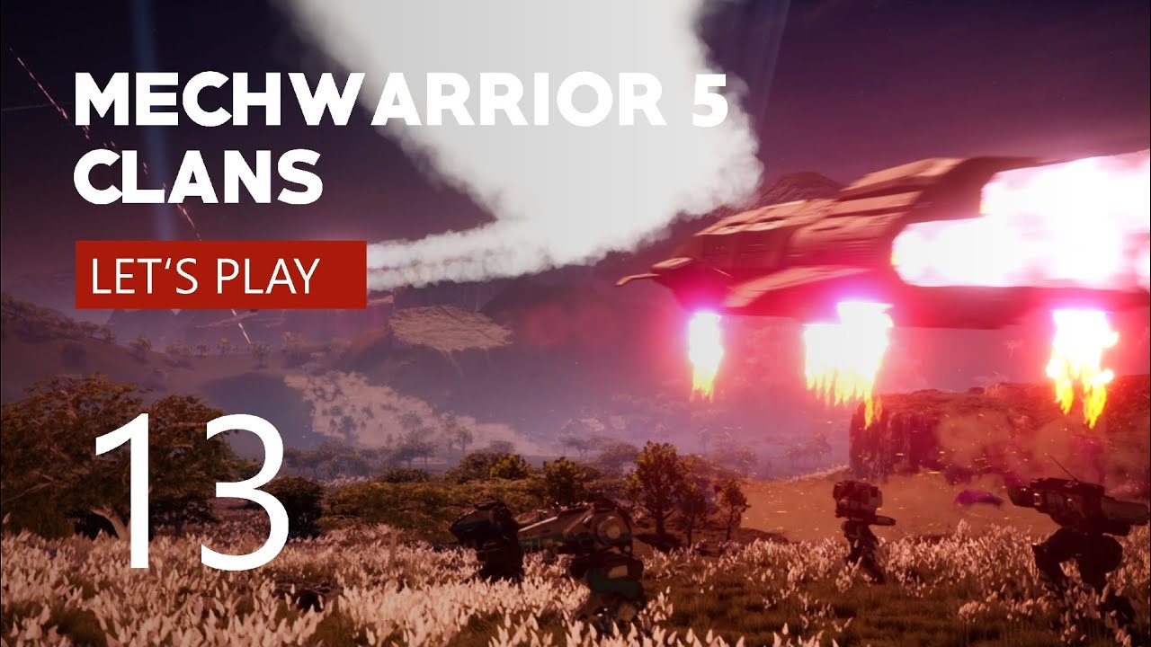 Endlich normale Leute! Schlacht gegen Mech-Samurais | Mechwarrior 5: Clans | Let's Play | #13
