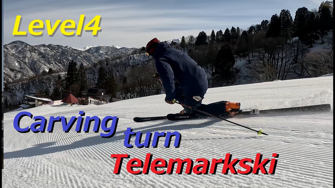 テレマークスキー　カービング日和 Part２　2025/3/12　Telemarkski