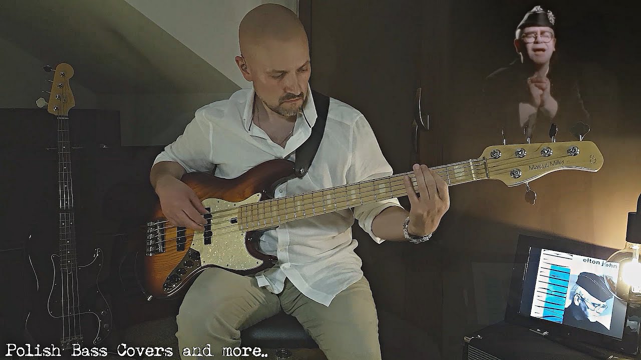 "Sacrifice". Elton John. Bass Cover. 🎧
