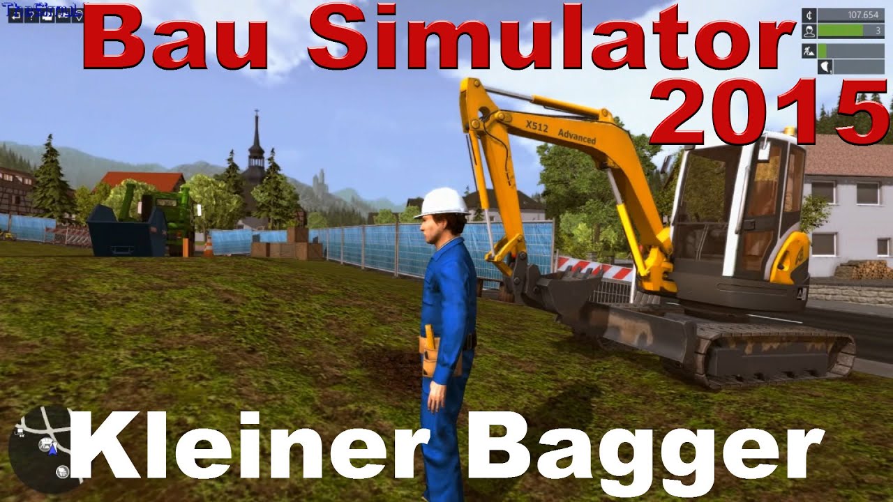 Bau Simulator 2015 - Kleiner Bagger