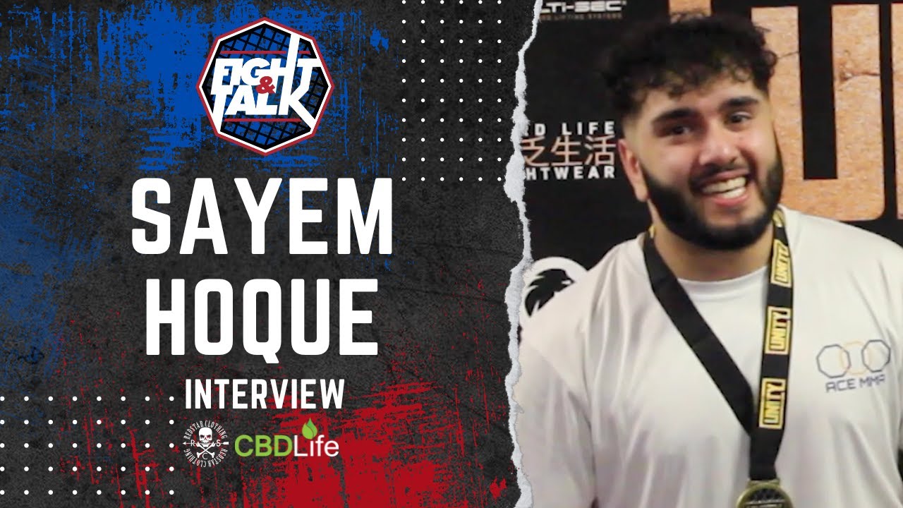 SAYEM HOQUE | UNITY FC POST FIGHT INTERVIEW