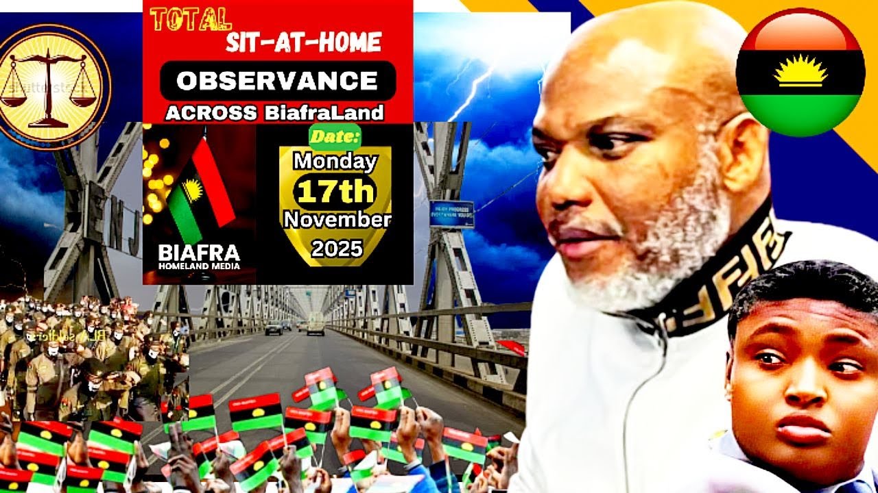MONDAY SIT-AT-HOME FIRE: NNAMDI KANU JUDGEMENT SUSPENDED! NIGERIA GOVT TERROR ECONOMY EXPOSED! 🔥